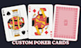 design custom playing cards and poker card deck