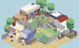 isometric pixel game art retro rpg game background pixel tilemap 2d game asset