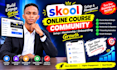 online course setup skool community setup membership onboarding growth
