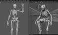 rig 3d character model 3d game character animation 3d vtuber characters outfits