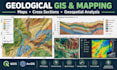 create geological maps, cross sections and 3d gis models
