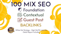 do 100 manual white hat seo foundation contextual and guest post links