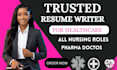 write a professional resume and cover letter