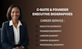 write compelling executive biography
