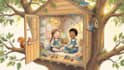 do handrawn children storybook illustration