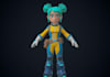 do 3d character modeling of your game ready character