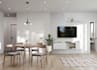 help interior designer with mood board, functional kitchen dining living room