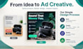 design static ads premium static ads banner, creative static meta ads