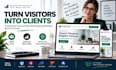 build accounting bookkeeping firm wordpress website to generate client leads