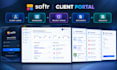 build airtable CRM automation and softr client portal