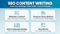 write SEO optimized website content
