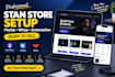 setup stan store, payhip, whop checkout and automation