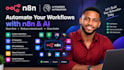build custom n8n automation workflows, zapier ai agents and API integrations