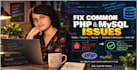 fix PHP and mysql bugs in your website