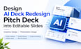 design ai deck redesign pitch deck into editable slides