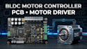 design bldc motor controller pcb and motor driver