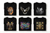 design custom streetwear t shirts with detailed graphics