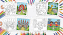 create a kids coloring book for amazon KDP