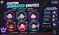 create animated twitch emotes, stream alerts, transitions and overlays