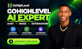 setup ai chatbot, conversation ai, gohighlevel voice ai agent, ghl ai agent