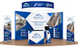 create premium trade show booth graphics and exhibition backdrop