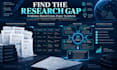 create a literature review matrix and research gap analysis