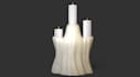 resize ghost candlestick, tool organizer,christmas centerpiece decor,3d printing