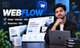 design or redesign a responsive webflow website