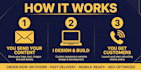 design a modern mobile friendly small business website