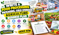 write a food processing packaging cold storage agriculture business plan