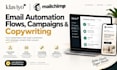 setup klaviyo mailchimp email automation flows campaigns and copywriting