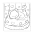 create a fluffy hygge cozy autumn coloring book
