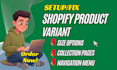 shopify variants shopify expert shopify store design shopify dropshipping