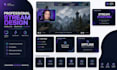 design custom twitch overlays, stream graphics, alerts and panels