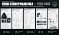 create a professional streetwear clothing tech pack