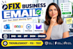 fix outlook zoho mail fastmail proton mail dns dkim custom domain email issues