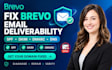 fix brevo deliverability brevo spf dkim dkim dmarc brevo domain authentication