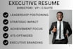 write an executive resume for directors, vp and c suite roles