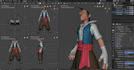 3d humanoid rig, nonhumanoid rigging, skeleton, claws, body rig, facial rig, cc4