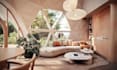 design goedesic home, 3d projection  and immersive projection