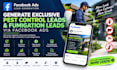 generate exclusive pest control leads, generate fumigation leads via facebook ad