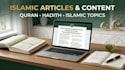 write authentic and engaging islamic content and articles