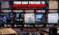 write a true crime documentary script using your bodycam footage