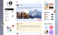 develop social media app and website