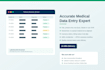 do accurate medical data entry and data organization