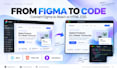 convert figma to react or HTML CSS responsive website