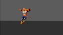 animate game ready 3d character loops idle walk run attack