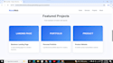 create a responsive HTML CSS website