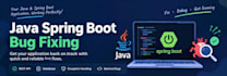 fix bugs and error in your java spring boot application