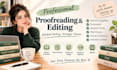 proofread, grammar check and copyedit fiction novels